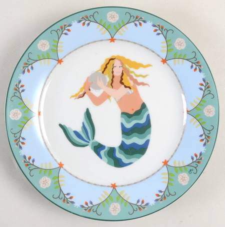 Sirens of the Sea Salad Plate
