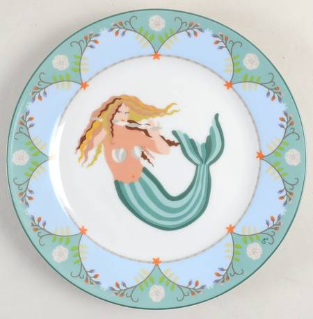 Sirens of the Sea Salad Plate