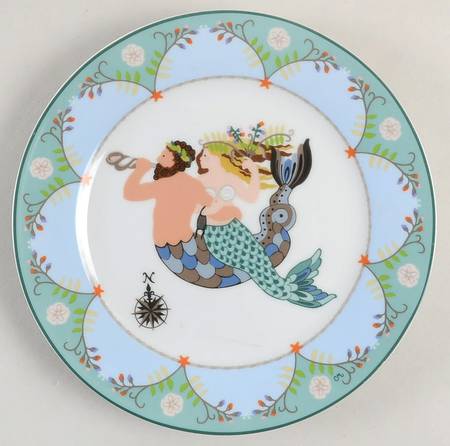 Sirens of the Sea Salad Plate