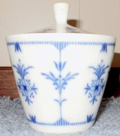 Blau Fener Sugar Bowl & Lid