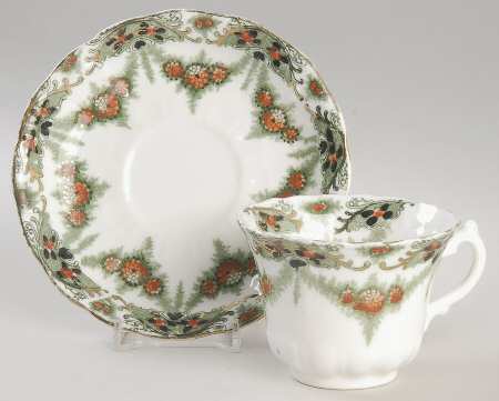 Clarence Flat Cup & Saucer Set