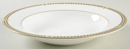Baroque Large Rim Soup Bowl