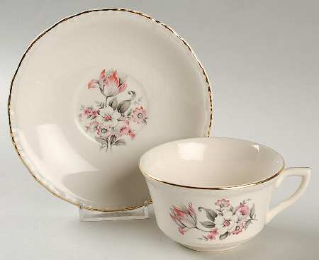 STB380 Flat Cup & Saucer Set