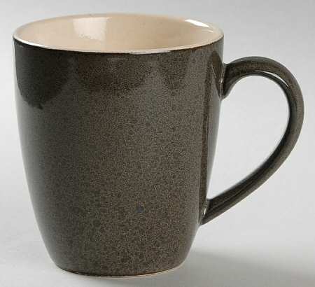 Fresh Flowers Black Mug