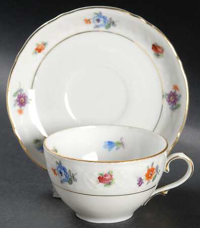 SCH648 Flat Demitasse Cup & Saucer Set