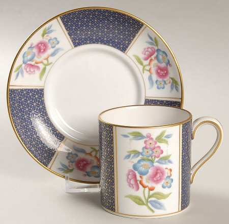 Cabinet Collection, The Flat Demitasse Cup & Saucer Set