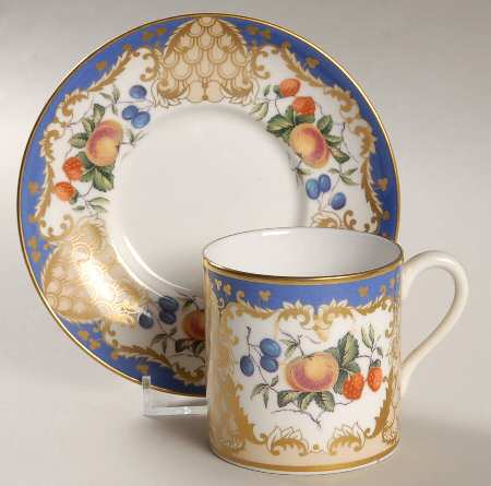 Cabinet Collection, The Flat Demitasse Cup & Saucer Set