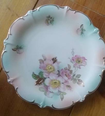 Wild Rose (Scallop, Rim , Not Embossed) Dinner Plate