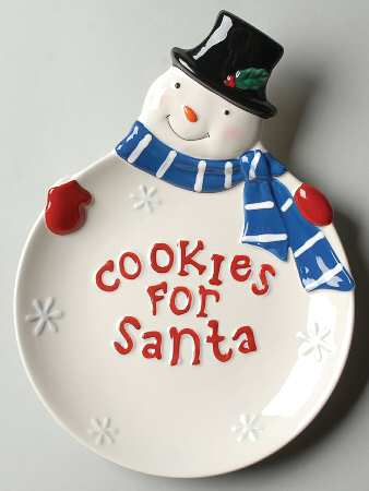 Chill Out "Cookies for Santa" Plate