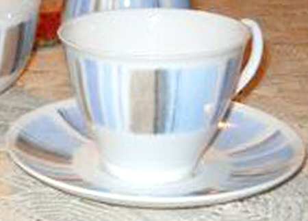 Aegean Flat Cup & Saucer Set