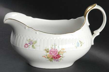 Flora (Scalloped) Gravy Boat