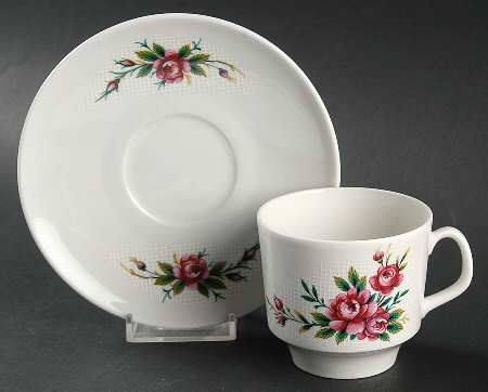 SCH660 Flat Cup & Saucer Set