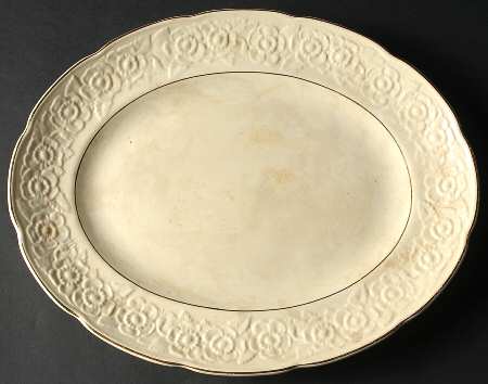 322-37 15" Oval Serving Platter
