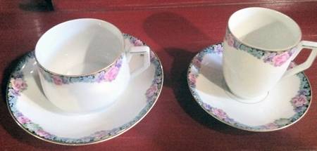 SCD131 Flat Cup & Saucer Set