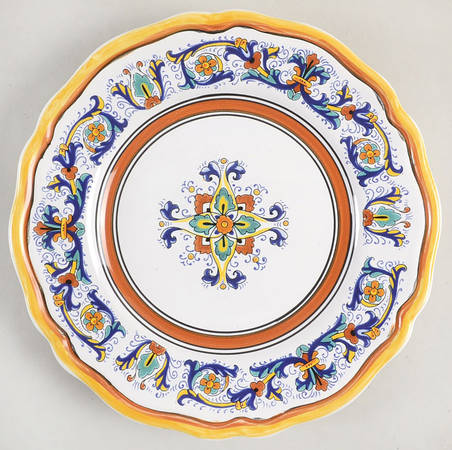 Deruta Salad Plate