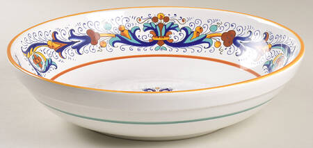 Deruta 13" Round Serving Bowl