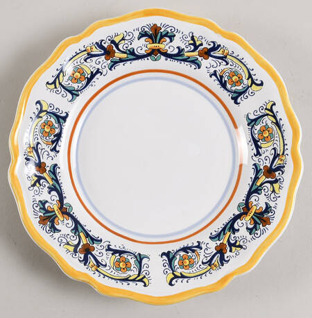 Deruta Salad Plate