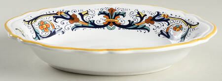 Deruta 10" Oval Vegetable Bowl
