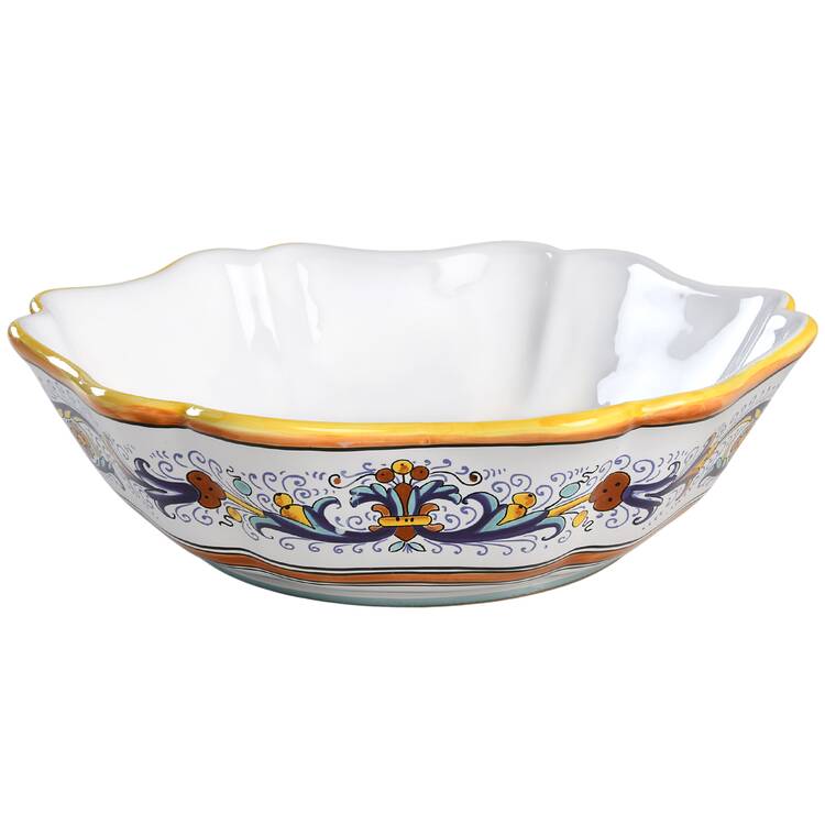 Deruta 13" Round Serving Bowl