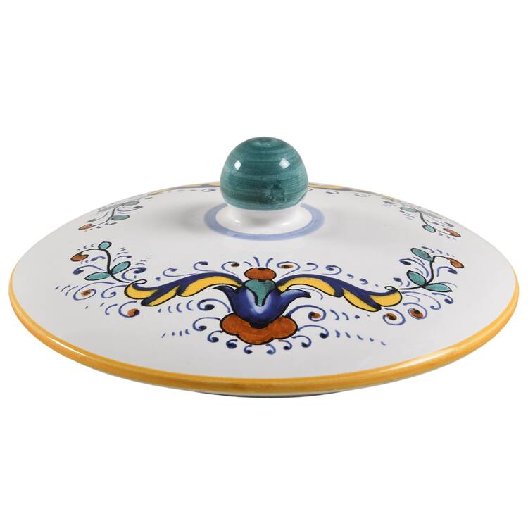 Deruta Lid for Cookie Jar