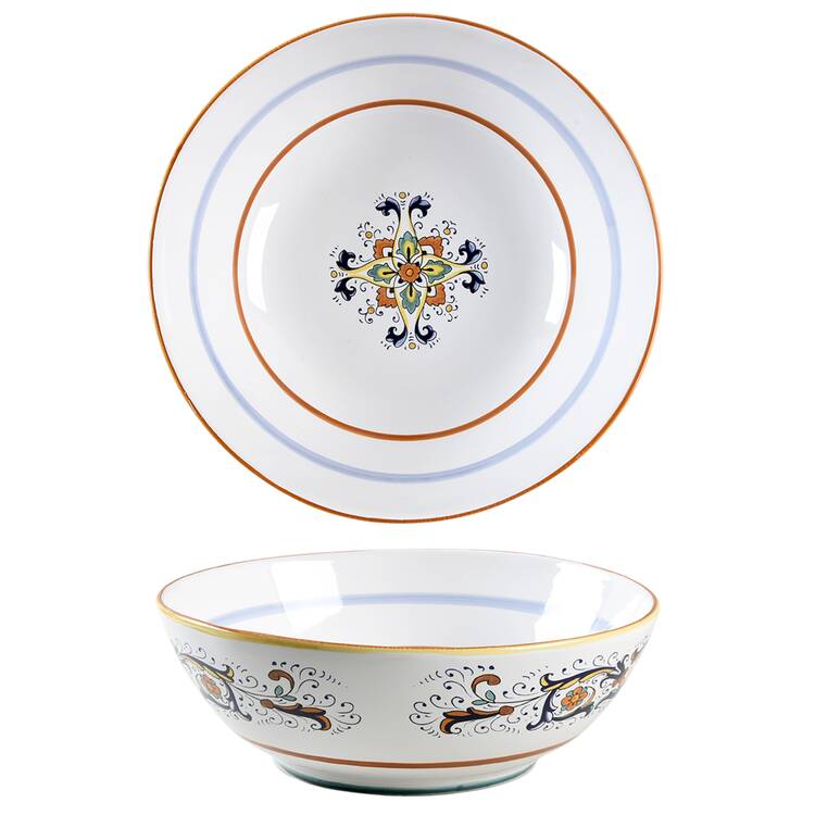 Deruta 12" Round Serving Bowl