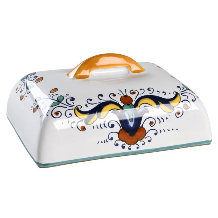 Deruta Lid for Rectangular Butter