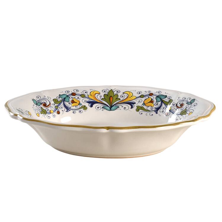 Deruta 14" Oval Vegetable Bowl