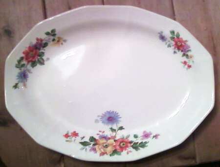 S1V8 12" Oval Serving Platter