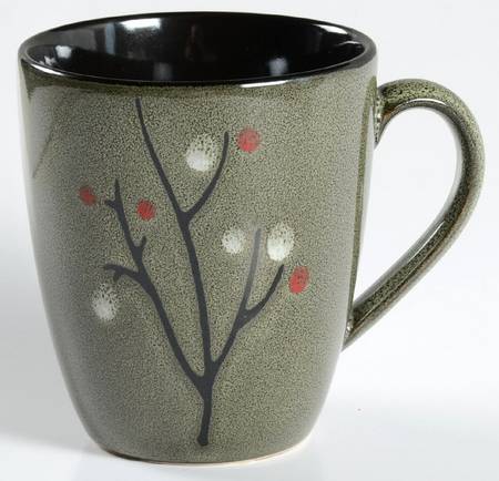 Blossom Black Mug