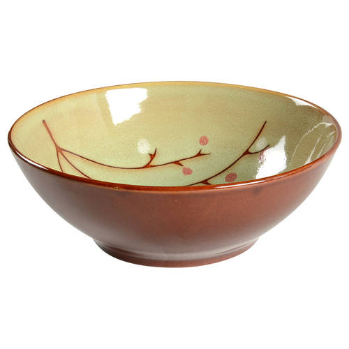 Blossom Brown Soup/Cereal Bowl