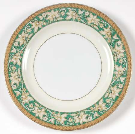 25110 Green Bread & Butter Plate