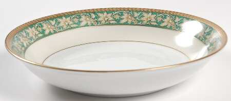 25110 Green Coupe Soup Bowl