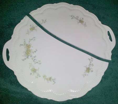 SCG121 Handled Cake Plate