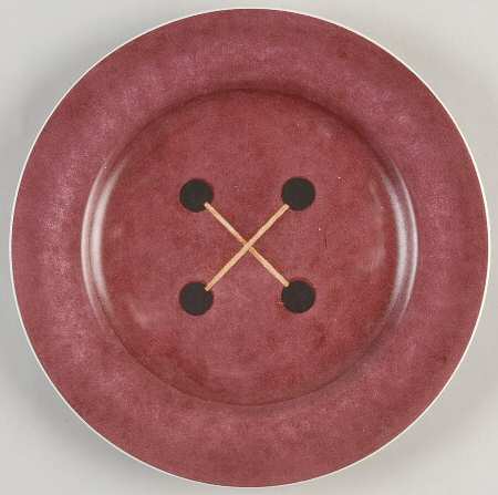 Button Up Salad Plate