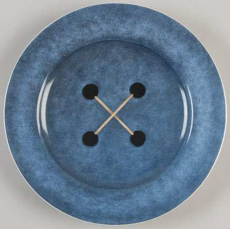 Button Up Salad Plate