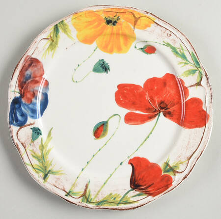 Italian Poppy Salad Plate