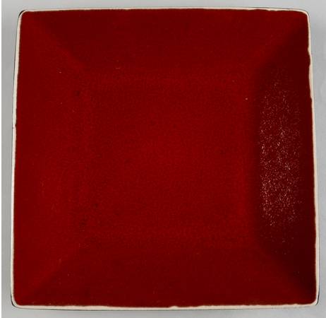 Sierra Red Salad Plate