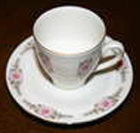 SCR156 Flat Cup & Saucer Set