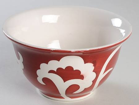 Damask Soup/Cereal Bowl