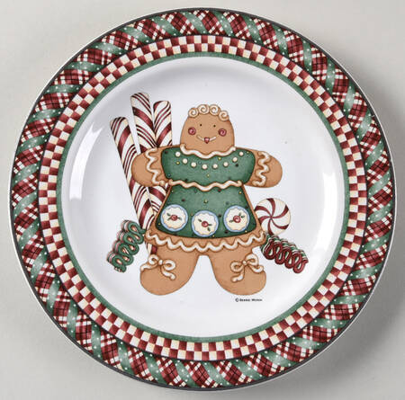 Sweet Gingerland Salad Plate