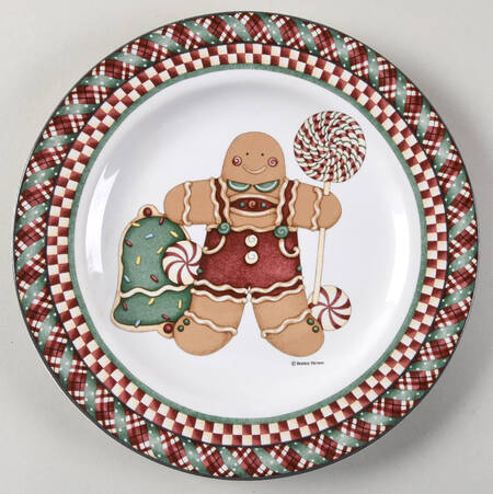 Sweet Gingerland Salad Plate