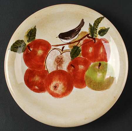 Apple Orchard On the Farm (Coupe) Salad Plate