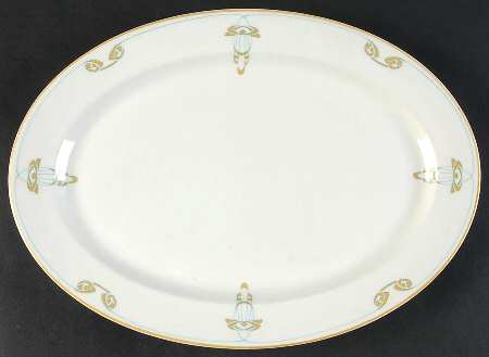 SY199tb 12" Oval Serving Platter