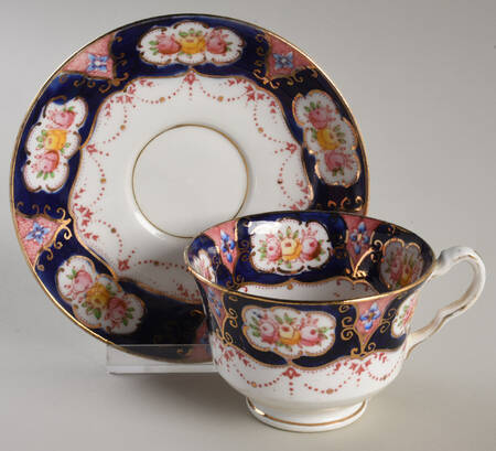8449 Footed Cup & Saucer Set