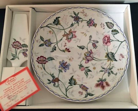 SAD97 Cake Aka Dinner Plate & Server w/Box