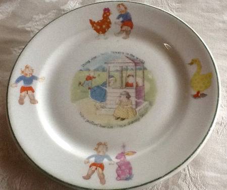 SHO364 Child's Plate