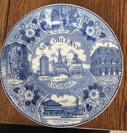 New Orleans Dinner Plate