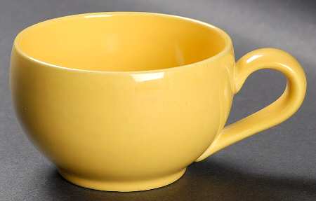 California Modern Yellow (Bright, No Specks) Flat Cup