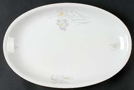SLT428 14" Oval Serving Platter
