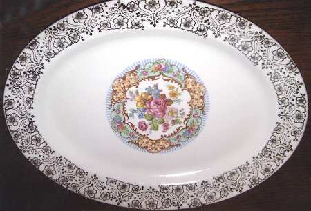 STT411 13" Oval Serving Platter
